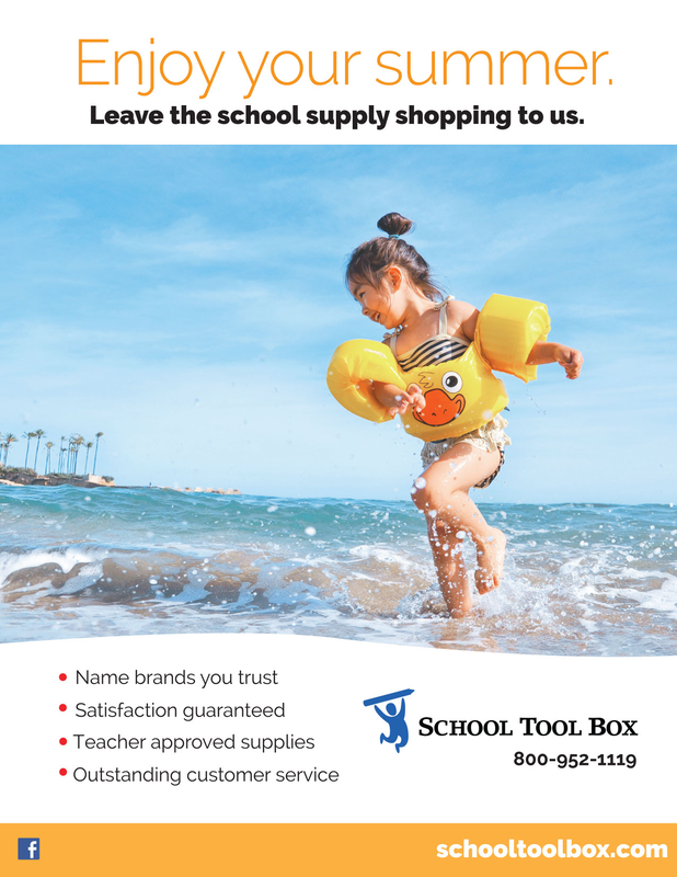 Schooltoolbox supplies